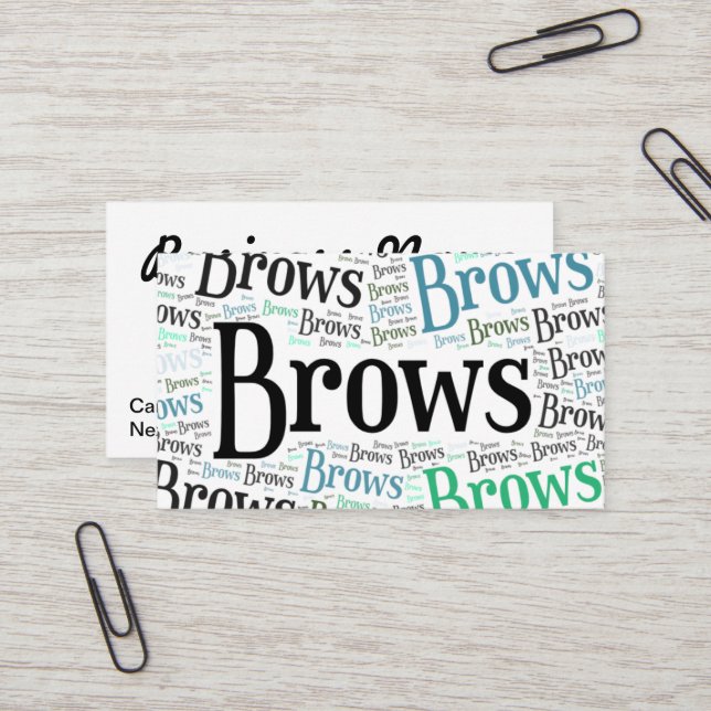 Vorlage für bearbeitbare Bögen Visitenkarte (Vorderseite/Rückseite Beispiel)