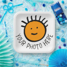 Vorlage für benutzerdefinierte Foto-12-TELLER mit