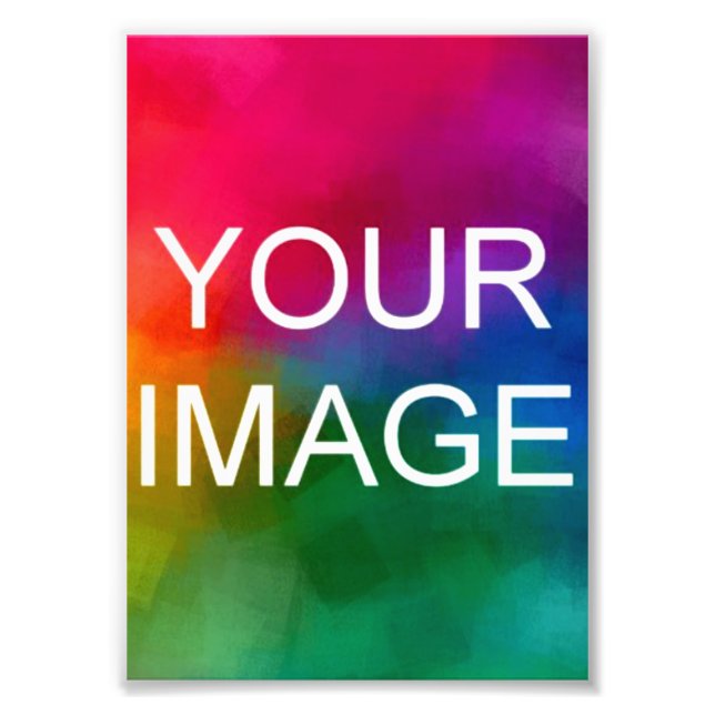 Vorlage für benutzerdefinierte Foto-Image-Logos Ho Fotodruck (Vorne)