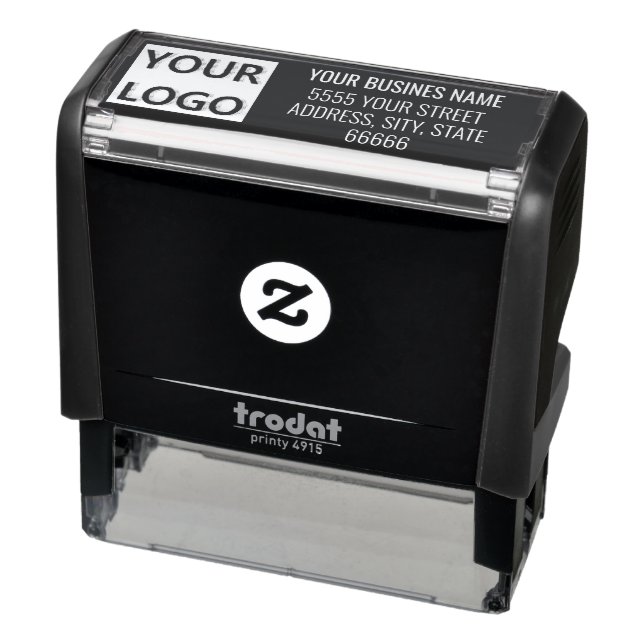 Vorlage für benutzerdefinierte Logo- oder Foto-Far Permastempel (Produkt)