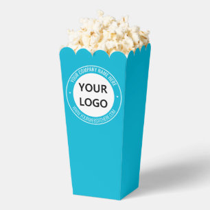 Vorlage für benutzerdefinierte Logo-Popcornfelder Geschenkschachtel