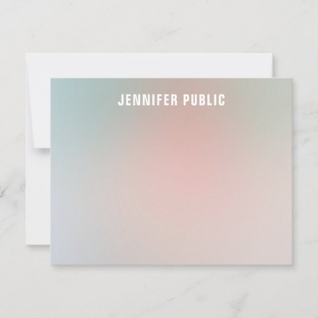 Vorlage für benutzerdefinierte Monogramm-Skriptele (Vorderseite)