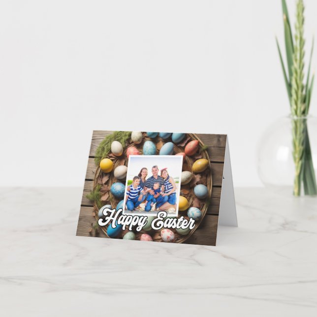 Vorlage für benutzerdefinierte Ostereierkollage (Vorderseite)