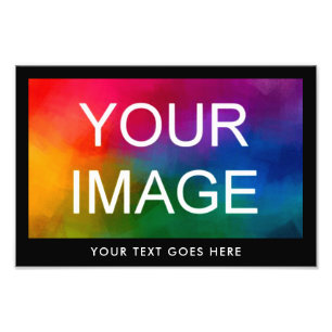 Vorlage für benutzerdefinierte Textfamilienereigni Fotodruck