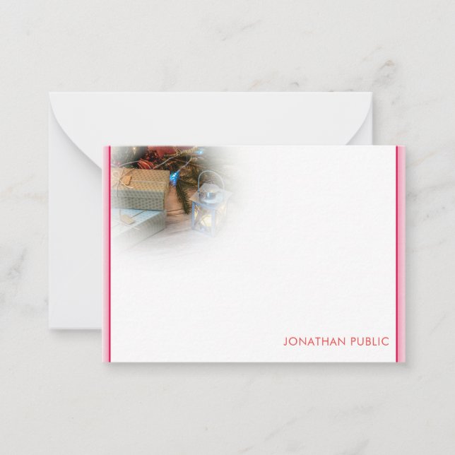 Vorlage für benutzerdefinierte Weihnachtshandschri (Vorderseite)