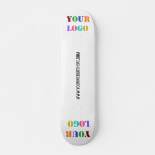 Vorlage für benutzerdefiniertes Firmenlogo und Tex Skateboard