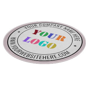 Vorlage für das benutzerdefinierte Firmenlogo Schneidebrett