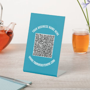 Vorlage für das benutzerdefinierte QR-Code-Muster Sockelschild