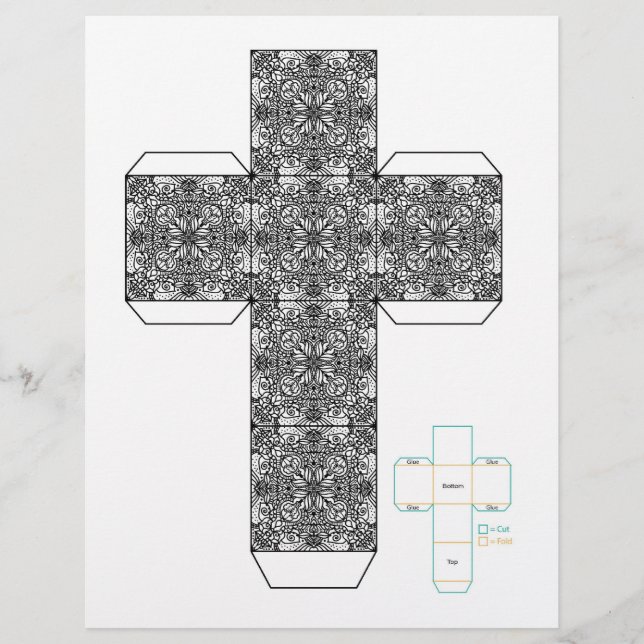 Vorlage für das Doodle-Design (Vorderseite)