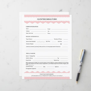 Vorlage für das Fotografen-Sitzungsvertrag