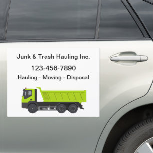 Vorlage für das Junk-Haupt-Logo für Mobilfunk-Magn Auto Magnet