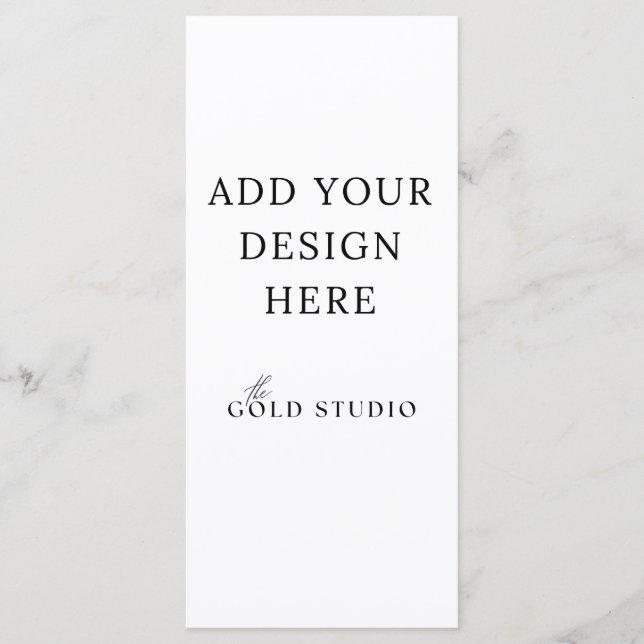 Vorlage für das Leermenü (4 x 9) (Vorderseite)