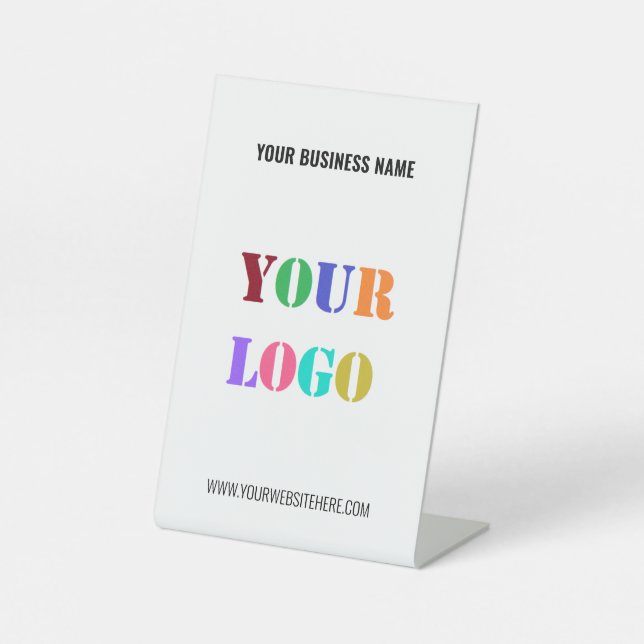 Vorlage für das Logo für benutzerdefinierte Untern Sockelschild (Vorderseite)