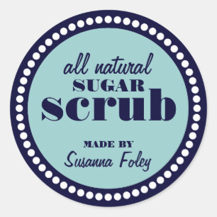 Vorlage für das Runde-Dot-Rahmen-Zucker-Siegel Runder Aufkleber