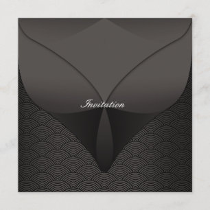 Vorlage für das Schwarze Satin-Party