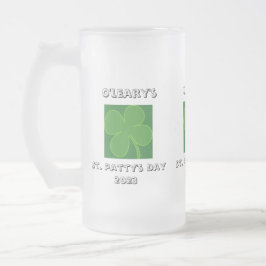 Vorlage für das St. Patrick's Day Party Tasse