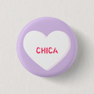 Vorlage für das White Conversation Heart Button
