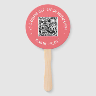 Vorlage für den benutzerdefinierten QR-Code für de Fächer