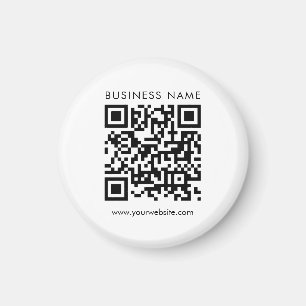 Vorlage für den benutzerdefinierten QR-Code für Lo Magnet
