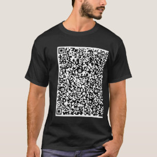Vorlage für den Design QR-Code-T - Shirt personali
