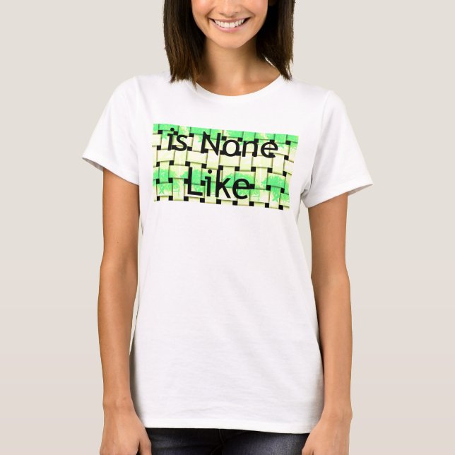 Vorlage für den einfachen T - Shirt (Vorderseite)