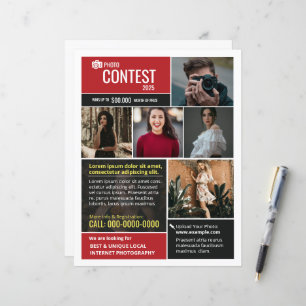 Vorlage für den Flyer Foto