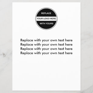 Vorlage für den Flyer von Firmenlogos