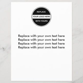 Vorlage für den Flyer von Firmenlogos