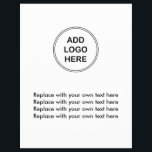 Vorlage für den Flyer von Firmenlogos<br><div class="desc">Verwendet diese Business-Flyer,  indem Sie das Template-Logo durch Ihr eigenes Business-Logo oder Grafik zu Ihrem Unternehmen oder erweitern Sie Ihre Marke überall,  wo Sie diese Flyer senden. Werben Sie für Ihr Geschäft,  eine Veranstaltung oder Ihr Produkt.</div>