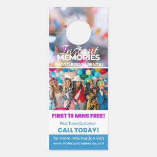 Vorlage für den Fotobooth Door Hanger Türanhänger