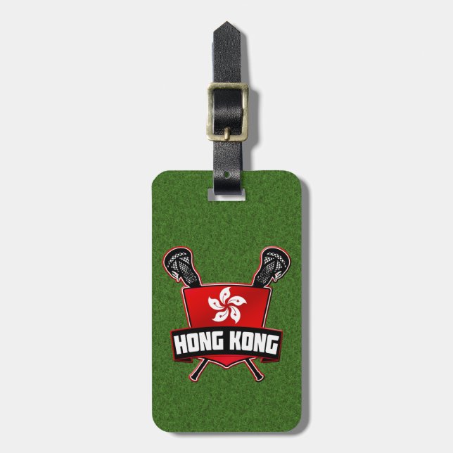 Vorlage für den Gepäckträger in Hongkong Gepäckanhänger (Vorderseite vertikal)