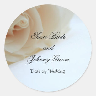 Vorlage für den Hochzeitsticker für Umschlag Aufkl Runder Aufkleber
