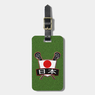 Vorlage für den japanischen Lacrosse-Gepäckanhänge Gepäckanhänger
