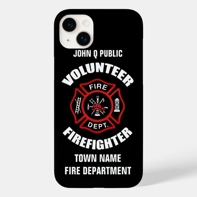 Vorlage für den Namen des Freiwilligen Feuerwehrma Case-Mate iPhone Hülle (Rückseite)