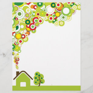 Vorlage für den Natureal House-Flyer Flyer