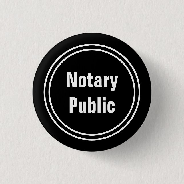 Vorlage für den öffentlichen Schwarzweißtext Button (Vorderseite)