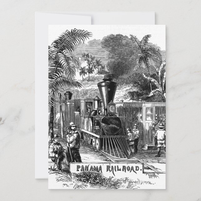 Vorlage für den Panamakanal-Eisenbahnzug Vintagen  (Vorderseite)