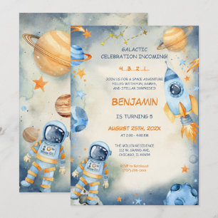 Vorlage für den personalisierten Weltraumtag