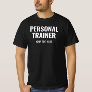 Vorlage für den persönlichen Trainer für Mens Schw T-Shirt