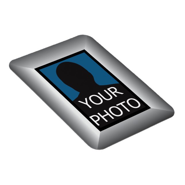 Vorlage für den Premium-Foto-Rahmen SilverFrame Magnet (Rechte Seite)
