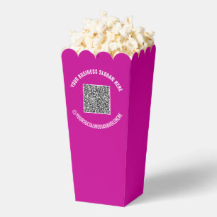 Vorlage für den QR-Code und das Feld für die benut Geschenkschachtel