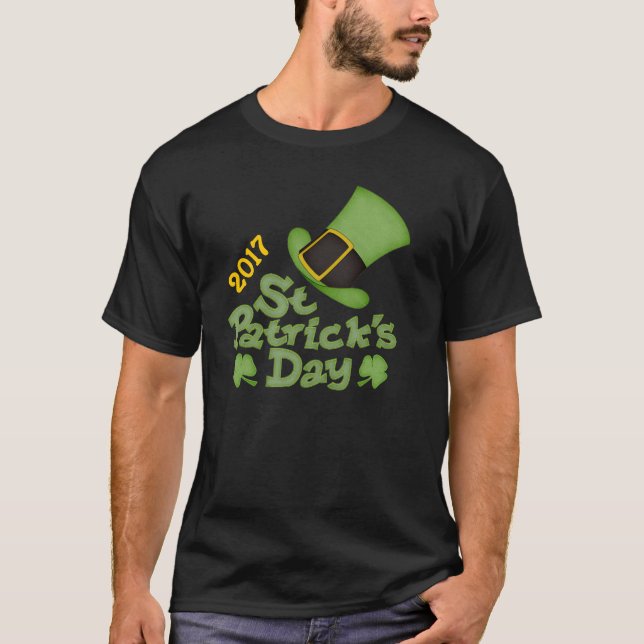 Vorlage für den St. Patrick's Day T - Shirt (Vorderseite)