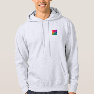 Vorlage für den Text von Bildlogo auf doppelseitig Hoodie