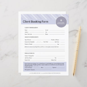 Vorlage für den Vertrag mit dem Fotografen