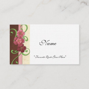 Vorlage für Designer-Visitenkarten Visitenkarte