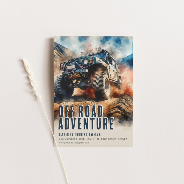 Vorlage für die ATV-Party Einladung (Von Creator hochgeladen)