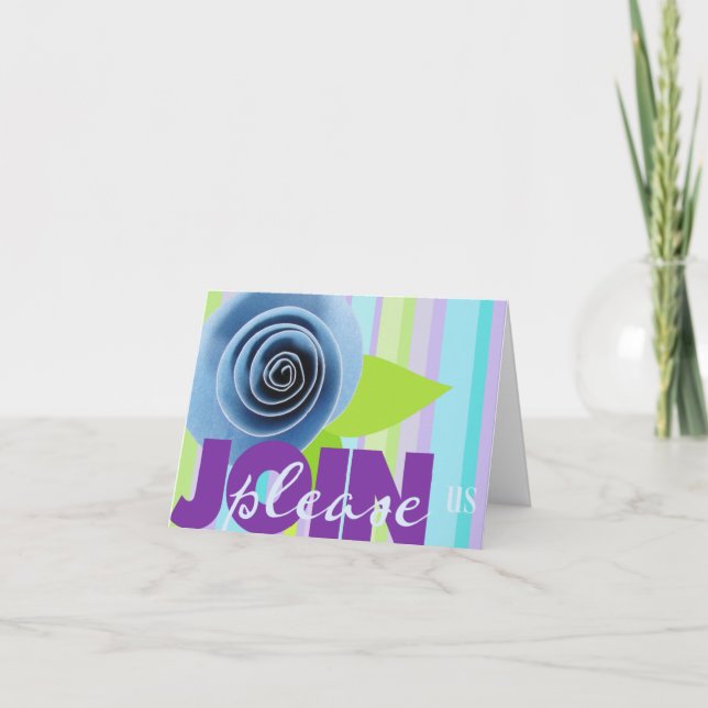 Vorlage für die Babydusche (Vorderseite)