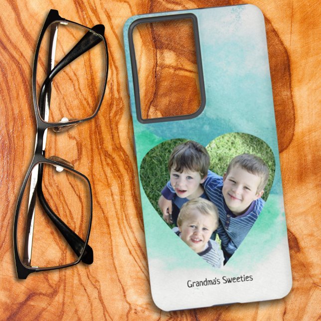 Vorlage für die benutzerdefinierte Herzform Foto f Samsung Galaxy Hülle (Von Creator hochgeladen)