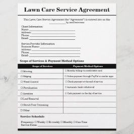 Vorlage für die benutzerdefinierte Pflegevereinbar Flyer