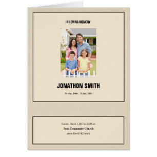 Vorlage für die druckbare Beerdigung